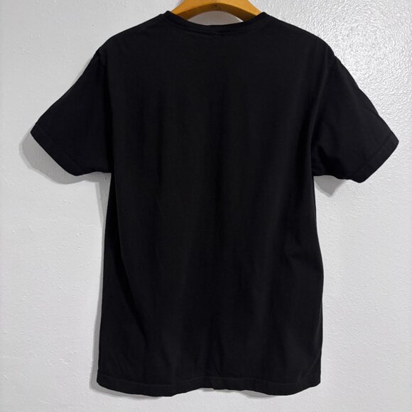 Hey Dude Graphic T-Shirt Lot 2 Men’s Large Black Cowboy Hat Blue Whale Tail - Picture 3 of 15